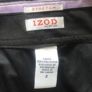 Black Izod Golf Skort Size 2